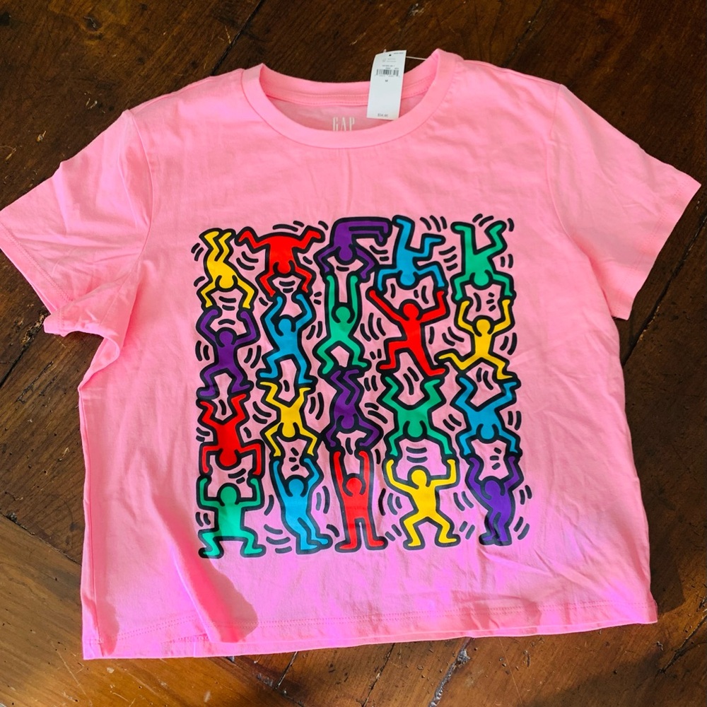 Limited edition Keith Herring design tee